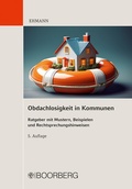 Cover: Obdachlosigkeit in Kommunen - Boorberg