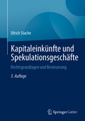 Cover: Kapitaleink&uuml;nfte und Spekulationsgesch&auml;fte - Springer Gabler