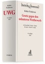 Cover: Gesetz gegen den unlauteren Wettbewerb: UWG - C.H.BECK