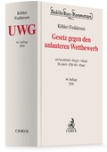 Cover: Gesetz gegen den unlauteren Wettbewerb: UWG - C.H.BECK