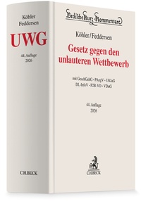 Enlarge image Cover: Gesetz gegen den unlauteren Wettbewerb: UWG - C.H.BECK