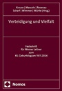 Cover: Verteidigung und Vielfalt - Nomos
