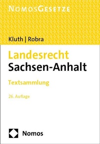 Abbildung von: Landesrecht Sachsen-Anhalt - Nomos