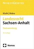 Abbildung von: Landesrecht Sachsen-Anhalt - Nomos