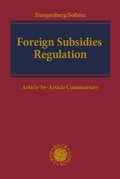 Cover: Foreign Subsidies Regulation - Nomos