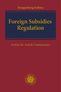 Enlarge image Cover: Foreign Subsidies Regulation - Nomos