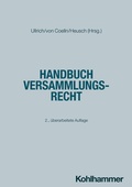 Cover: Handbuch Versammlungsrecht - Kohlhammer