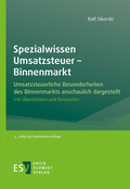 Cover: Spezialwissen Umsatzsteuer - Binnenmarkt - Erich Schmidt Verlag