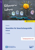 Bild: Steuerlehre f&uuml;r Steuerfachangestellte - Infoband - Kiehl