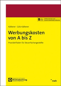 Abbildung von: Werbungskosten von A bis Z - NWB