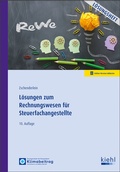 Cover: L&ouml;sungen zum Rechnungswesen f&uuml;r Steuerfachangestellte - Kiehl