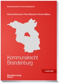 Abbildung von: Kommunalrecht Brandenburg - Maximilian Vlg