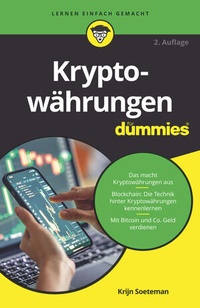 Enlarge image Cover: Kryptowährungen für Dummies - Wiley-VCH