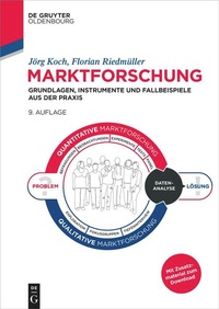 Enlarge image Cover: Marktforschung - De Gruyter Oldenbourg