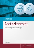 Cover: Apothekenrecht - Deutscher Apotheker Verlag