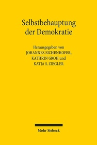 Abbildung von: Selbstbehauptung der Demokratie - Mohr Siebeck