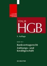 Abbildung von: Handelsgesetzbuch: HGB - Band 10/2 - De Gruyter