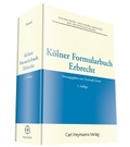 Cover: K&ouml;lner Formularbuch Erbrecht - Carl Heymanns Verlag