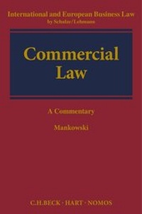 Enlarge image Cover: Commercial Law - Nomos/Hart