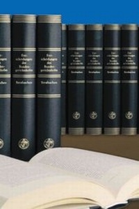 Enlarge image Cover: Entscheidungen des Bundesgerichtshofes in Strafsachen BGHSt - Carl Heymanns Verlag