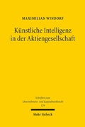 Bild: Künstliche Intelligenz in der Aktiengesellschaft - Mohr Siebeck