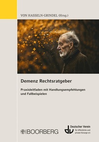Abbildung von: Demenz Rechtsratgeber - Boorberg
