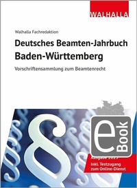 Abbildung von: Deutsches Beamten-Jahrbuch Baden-Württemberg 2025 - Walhalla