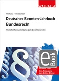 Abbildung von: Deutsches Beamten-Jahrbuch Bundesrecht 2025 - Walhalla