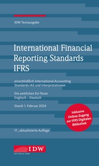 Bild: International Financial Reporting Standards IFRS, 2024 mit MAIK (AI) - IDW