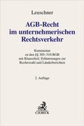 Cover: AGB-Recht im unternehmerischen Rechtsverkehr - C.H.BECK
