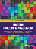 Cover: Modern Project Management - Wiley-VCH