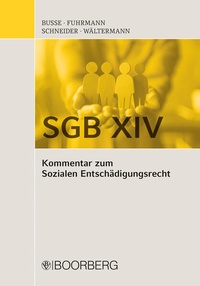 Enlarge image Cover: SGB XIV - Kommentar zum Sozialen Entschädigungsrecht - Boorberg