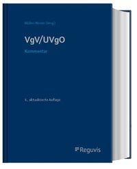 Abbildung von: VgV / UVgO Kommentar - Reguvis Fachmedien
