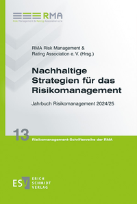 Abbildung von: Nachhaltige Strategien für das Risikomanagement - Erich Schmidt Verlag
