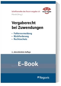 Abbildung von: Vergaberecht bei Zuwendungen  - Reguvis Fachmedien