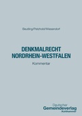 Cover: Denkmalrecht Nordrhein-Westfalen - Deutscher Gemeindeverlag