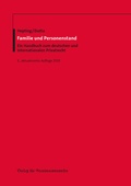 Cover: Familie und Personenstand - Verlag f&uuml;r Standesamtswesen