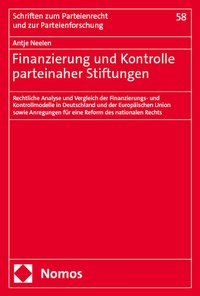 Abbildung von: Finanzierung und Kontrolle parteinaher Stiftungen - Nomos