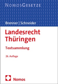 Abbildung von: Landesrecht Thüringen - Nomos