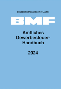Bild vergrößern Bild: Amtliches Gewerbesteuer-Handbuch 2024 - Erich Schmidt Verlag
