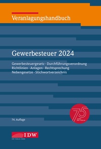 Bild: Veranlagungshandbuch Gewerbesteuer 2024 - IDW