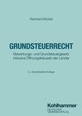 Abbildung von: Grundsteuerrecht - Deutscher Gemeindeverlag