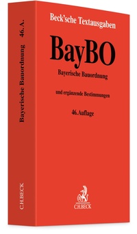 Abbildung von: Bayerische Bauordnung: BayBO - C.H.BECK