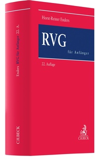 Abbildung von: RVG für Anfänger - C.H.BECK