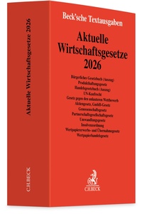 Bild vergrößern Bild: Aktuelle Wirtschaftsgesetze 2026 - C.H.BECK