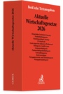 Cover: Aktuelle Wirtschaftsgesetze 2026 - C.H.BECK