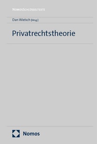 Abbildung von: Privatrechtstheorie - Nomos