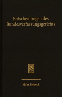 Abbildung von: Entscheidungen des Bundesverfassungsgerichts (BVerfGE) - Band 169 - Mohr Siebeck