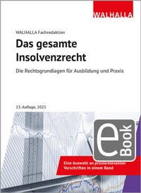 Abbildung von: Das gesamte Insolvenzrecht - Walhalla