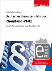 Abbildung von: Deutsches Beamten-Jahrbuch Rheinland-Pfalz 2025 - Walhalla